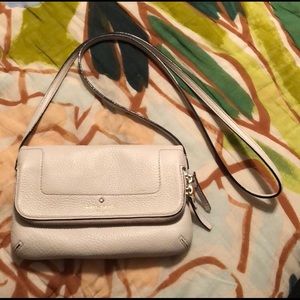 NWOT kate spade crossbody purse white/cream